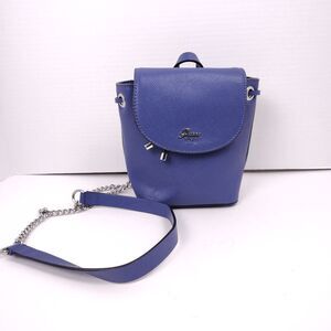 Unique Guess 1981 Royal Blue Mini Bag Crossbody *FLAW*